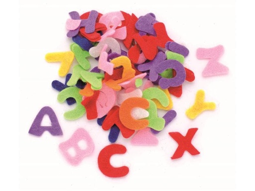 [90015909 641047] Glorex Bastelfilz 150 Buchstaben