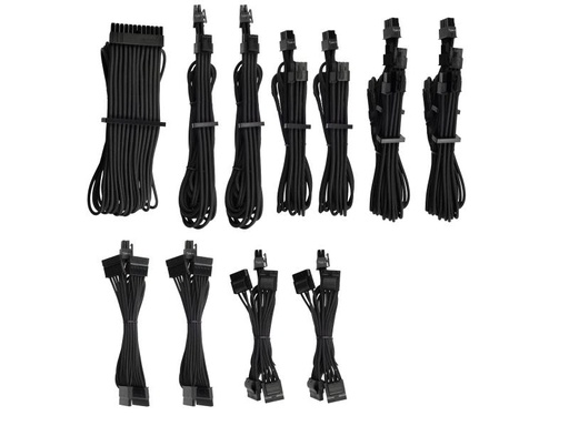 [90159326 858080] Corsair Stromkabel Premium Pro-Kit Typ 4 Gen 4 Schwarz