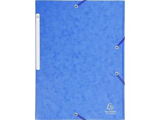 [90159344 1131509] Exacompta Gummibandmappe Maxi A4 Blau