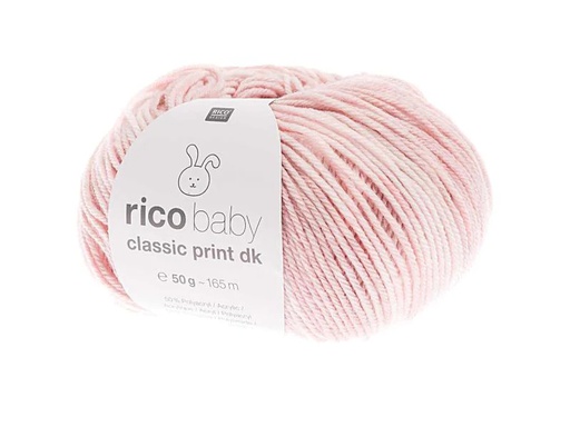 [90159459 945205] Rico Design Wolle Baby Classic Print dk 50 g Rosa Mix