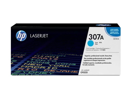 [90159621 175842] HP Toner Nr. 307A (CE741A) Cyan