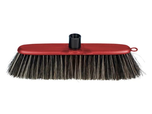 [90159629 545681] Ebnat Bodenwischer-Kopf Outdoor 28 cm Grau/Rot