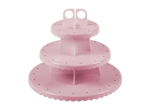 [90159800 478177] Ibili Etagere für CakePops &amp; Cupcakes Rosa