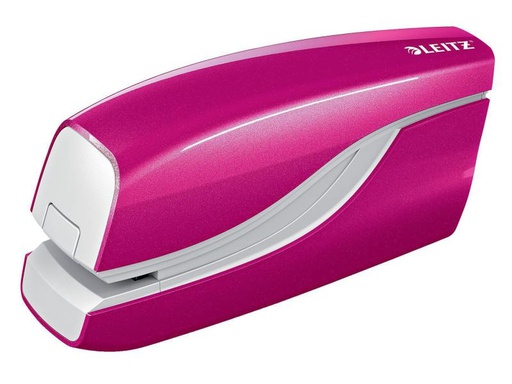 [90015975 627575] Leitz Elektrisches Heftgerät NeXXt Wow 10 Seiten, Pink