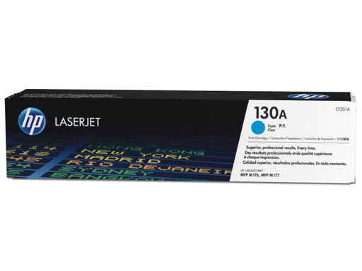 [90159968 281655] HP Toner Nr. 130A (CF351A) Cyan