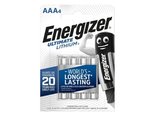 [90160003 747410] Energizer Batterie Ultimate Lithium Micro AAA  4 Stück