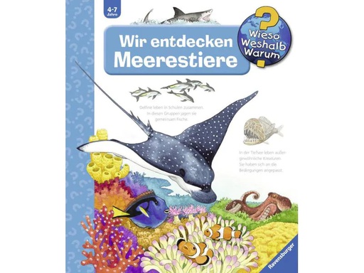 [90160100 656262] Ravensburger Kinder-Sachbuch WWW Wir entdecken Meerestiere