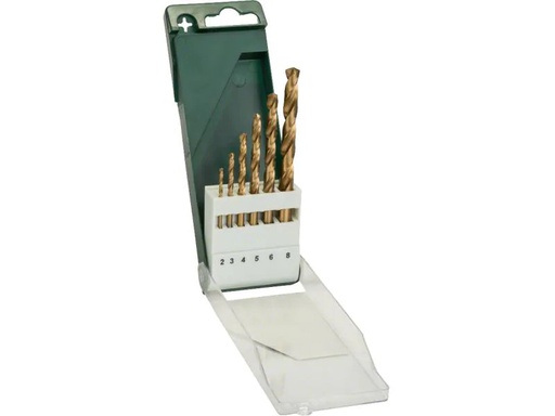 [90160203 632907] Bosch Metallbohrer-Set HSS-TiN 6-teilig