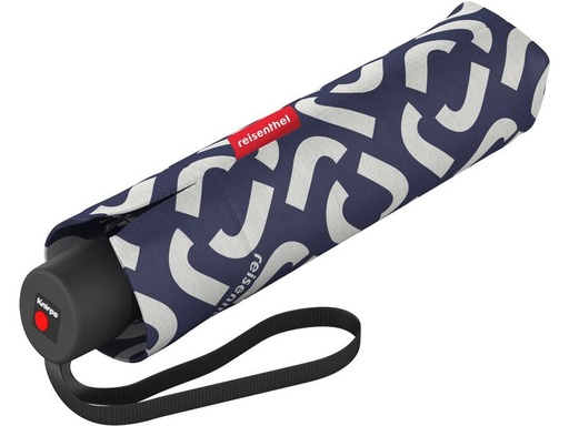 [90160207 1177595] Reisenthel Knirps Schirm Pocket Classic Signature Navy