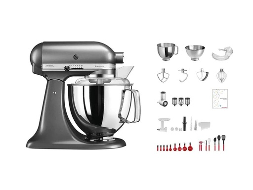 [90160307 1186940] KitchenAid Küchenmaschine Artisan KSM200 Dunkelgrau