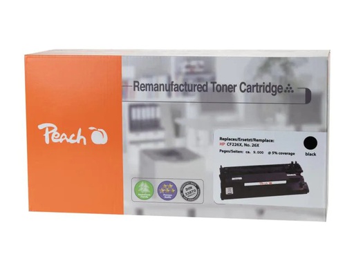 [90160388 793286] Peach Toner HP Nr. 26X (CF226X) Black