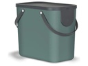 Rotho Recyclingbehälter Albula 25 l, Grün