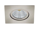 EGLO Leuchten Einbauspot Saliceto 1 Eckig 1x 6 W 2700 K, Nickel-matt