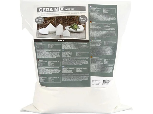 [90160544 671291] Creativ Company Modelliermasse Cera-Mix Luxus 5 kg Weiss