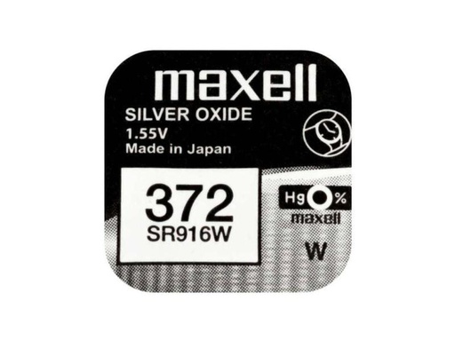 [90160565 920120] Maxell Europe LTD. Knopfzelle SR916W 10 Stück