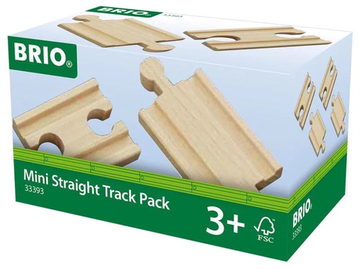 [90160592 420534] BRIO Eisenbahn 1/4 Ausgleichsschienen gerade