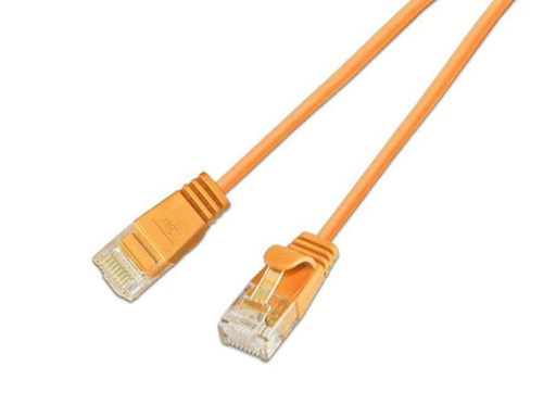 [90160886 353716] SLIM Slimpatchkabel RJ-45 - RJ-45, Cat 6, UTP, 1.5 m, Orange