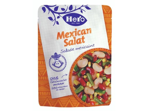 [90160915 726230] Hero Beutel Mexican Salat 250 g