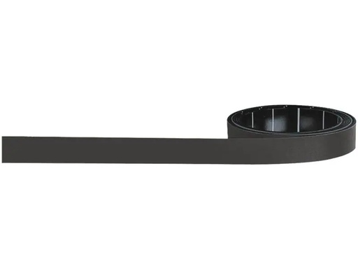 [90160922 1072924] Magnetoplan Magnetband 10 mm x 1 m, Schwarz