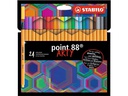 STABILO Point 88 Arty Mehrfarbig, 24 Stück