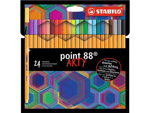 [90160952 1103433] STABILO Point 88 Arty Mehrfarbig, 24 Stück