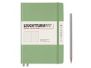 Leuchtturm Notizbuch Medium A5, Dot, 2-teilig, Salbei