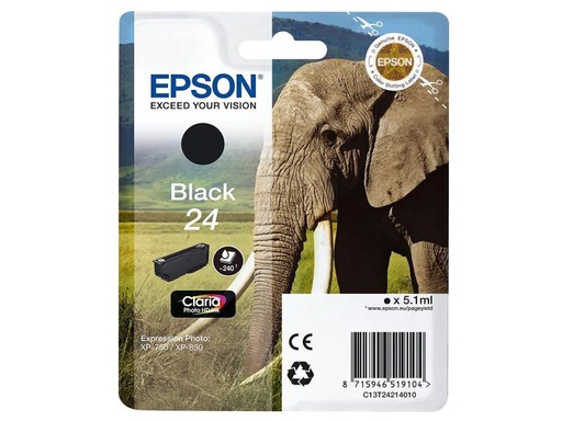 [90161082 630012] Epson Tinte T24214012 Black