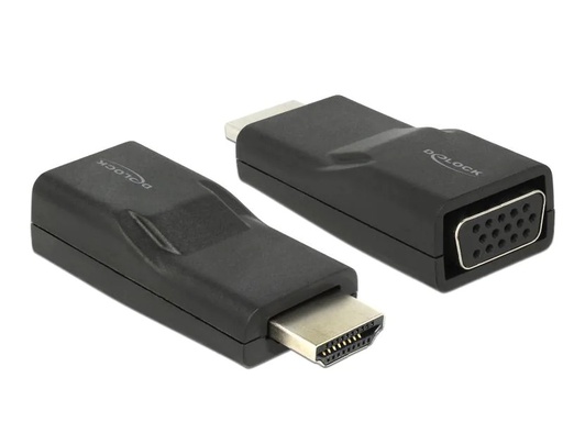 [90161120 557603] Delock Adapter HDMI - VGA Schwarz