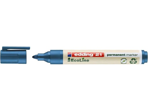 [90161255 1087254] edding Permanent-Marker Ecoline 21 Blau