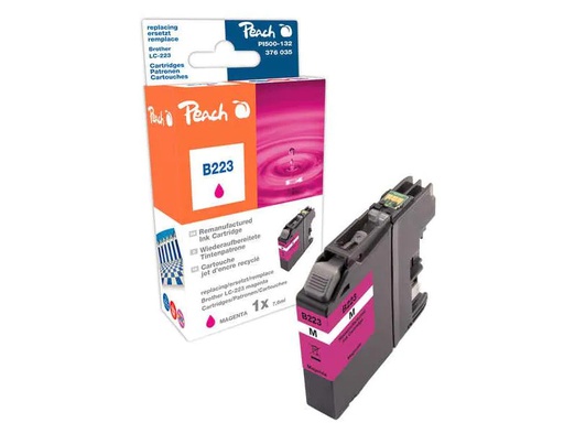 [90161274 1142474] Peach Tinte Brother LC-223 Magenta