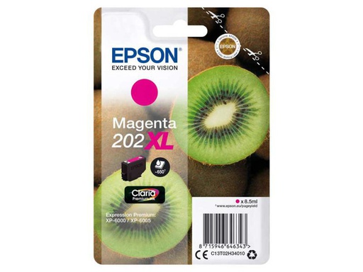 [90161302 724244] Epson Tinte 202 XL / C13T02H34010 Magenta