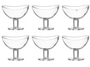 Leonardo Dessert-Schale Loop 6 Stück, Transparent