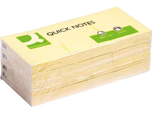 [90161322 1101133] CONNECT Notizzettel Quick Notes 38 x 51 mm, 12 Stück
