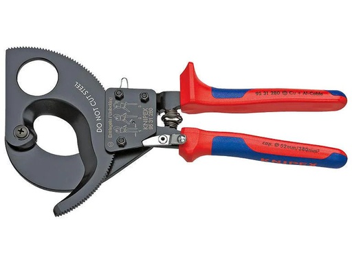 [90161368 695720] Knipex Kabelschneider 280 mm Ratschenprinzip