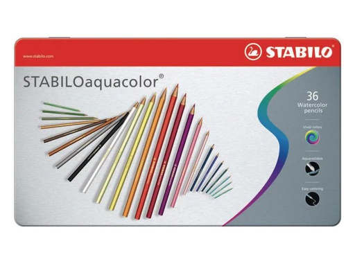 [90016299 616782] STABILO Farbstifte Aquacolor 36 Stück