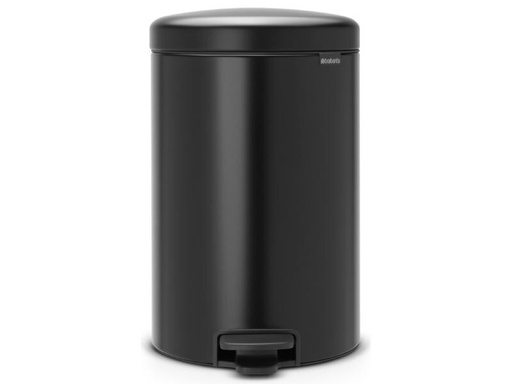 [90016300 518634] Brabantia Treteimer NewIcon 20 l, Matt Black