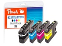 Peach Tinte Brother LC-225/7XL BK, C, M, Y