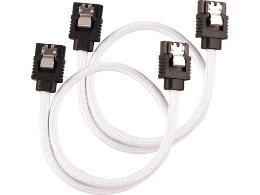 [90016434 858120] Corsair SATA3-Kabel Premium Set Weiss 30 cm