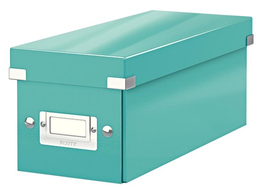 [90016518 370033] Leitz Aufbewahrungsbox 30 CD-Hüllen, Blau