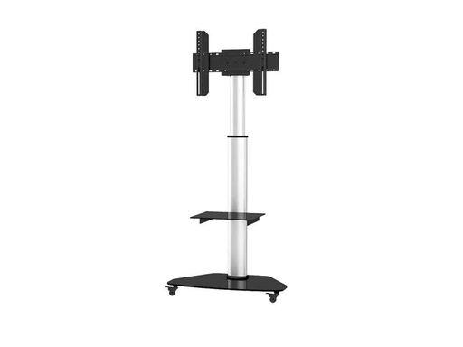 [90016589 1081927] Audioraq TV-Trolley Home Schwarz/Silber