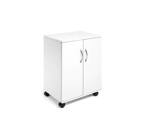 [90016604 1141249] DURABLE Multifunktionswagen 74/53 2 Türen, 2 Böden, Weiss