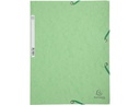 Exacompta Gummibandmappe A4 Hellgrün, 250 Blatt