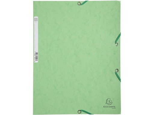 [90016615 1131528] Exacompta Gummibandmappe A4 Hellgrün, 250 Blatt