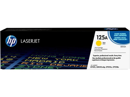 [90001640 86271] HP Toner Nr. 125A (CB542A) Yellow