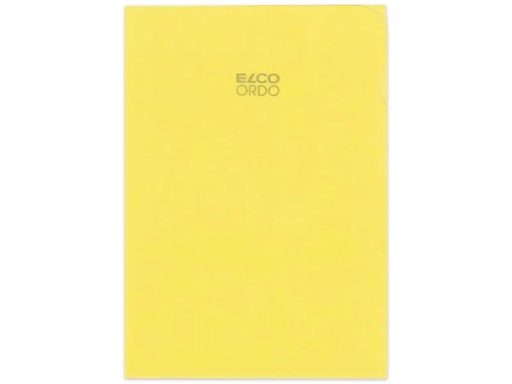 [90016807 1132514] ELCO Sichthülle Ordo Transparent Gelb, 100 Stück