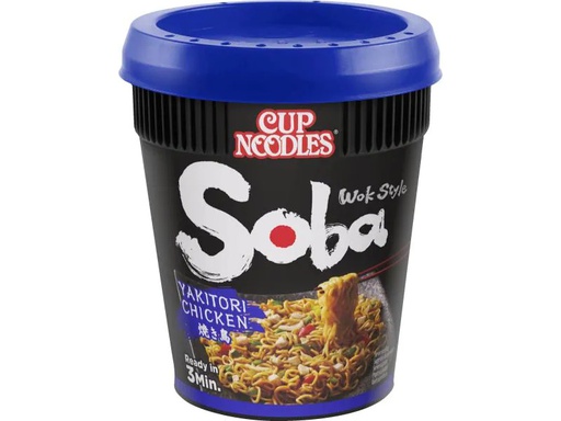 [90016841 932727] Nissin Food Becher Soba Cup Yakitori Huhn 87 g