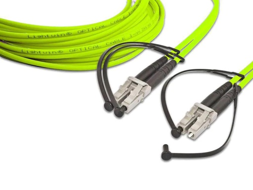 [90001682 849016] Lightwin LWL-Patchkabel LC-LC, Multimode, OM5, 50cm