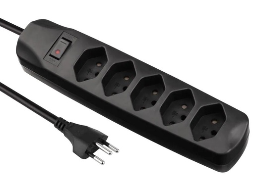 [90017104 679469] FURBER.power Steckdosenleiste 5x T13 mit Schalter