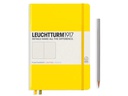 Leuchtturm Notizbuch Medium A5, Dot, 2-teilig, Zitrone