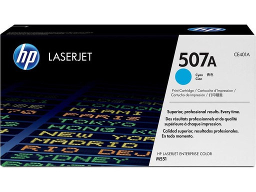[90001695 191013] HP Toner Nr. 507A (CE401A) Cyan